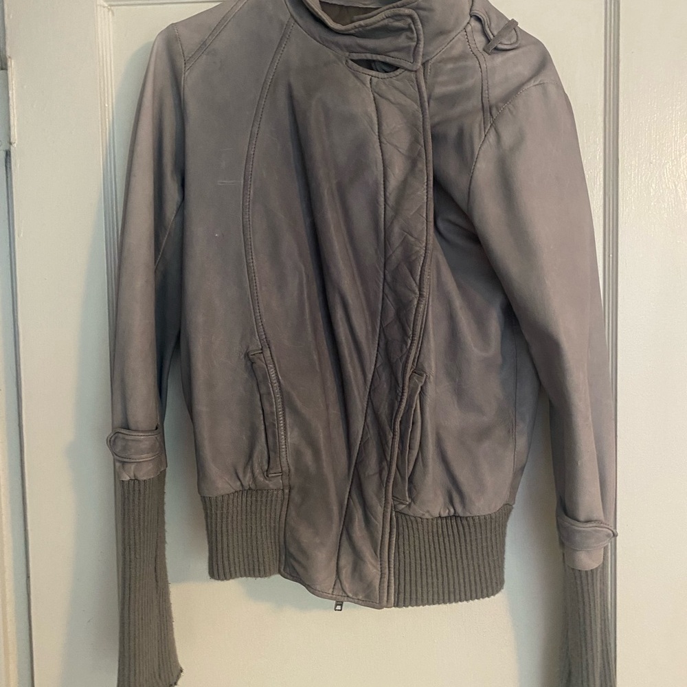 Giorgio Brato Genuine Leather Moto Jacket